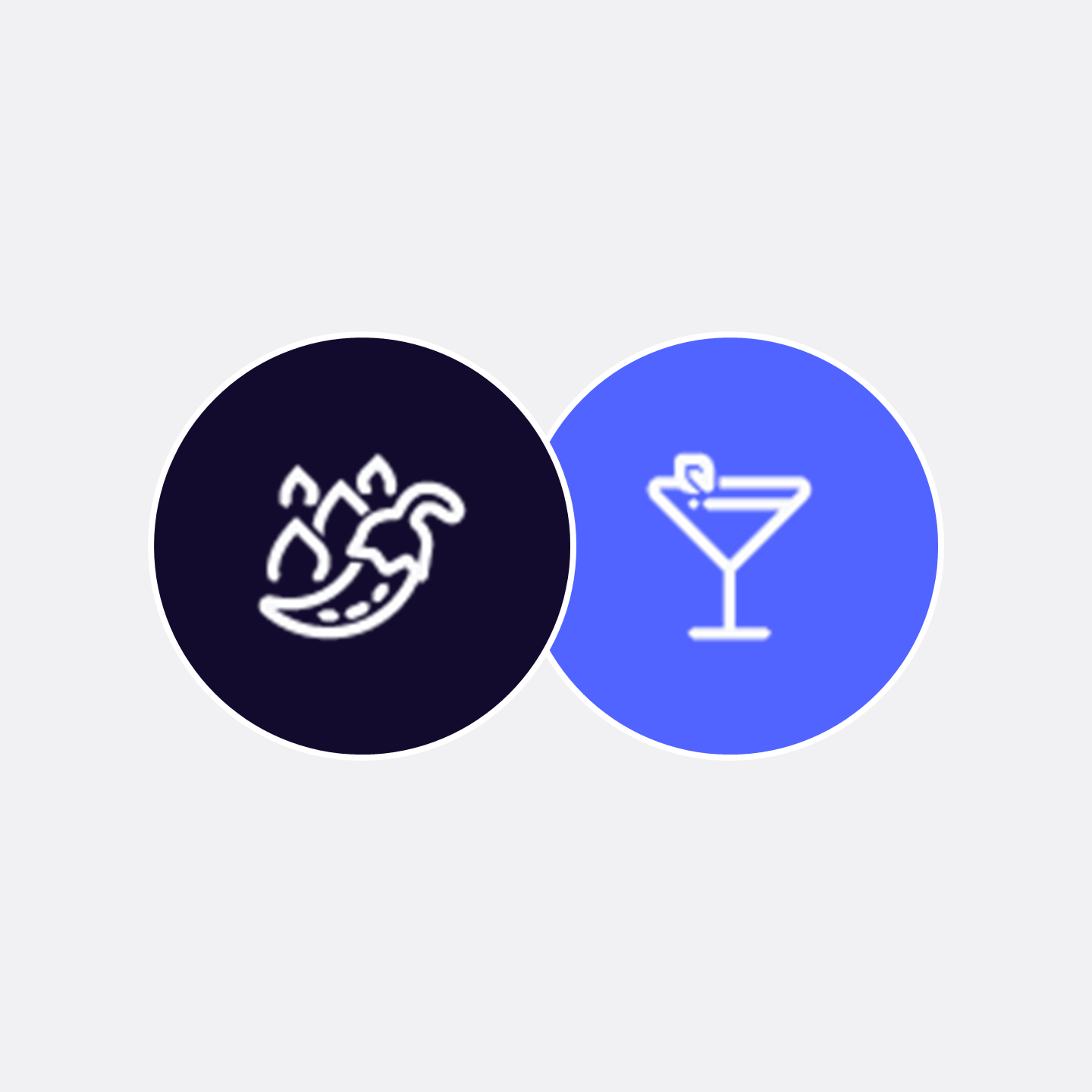 spicy flavors and espresso Martinis