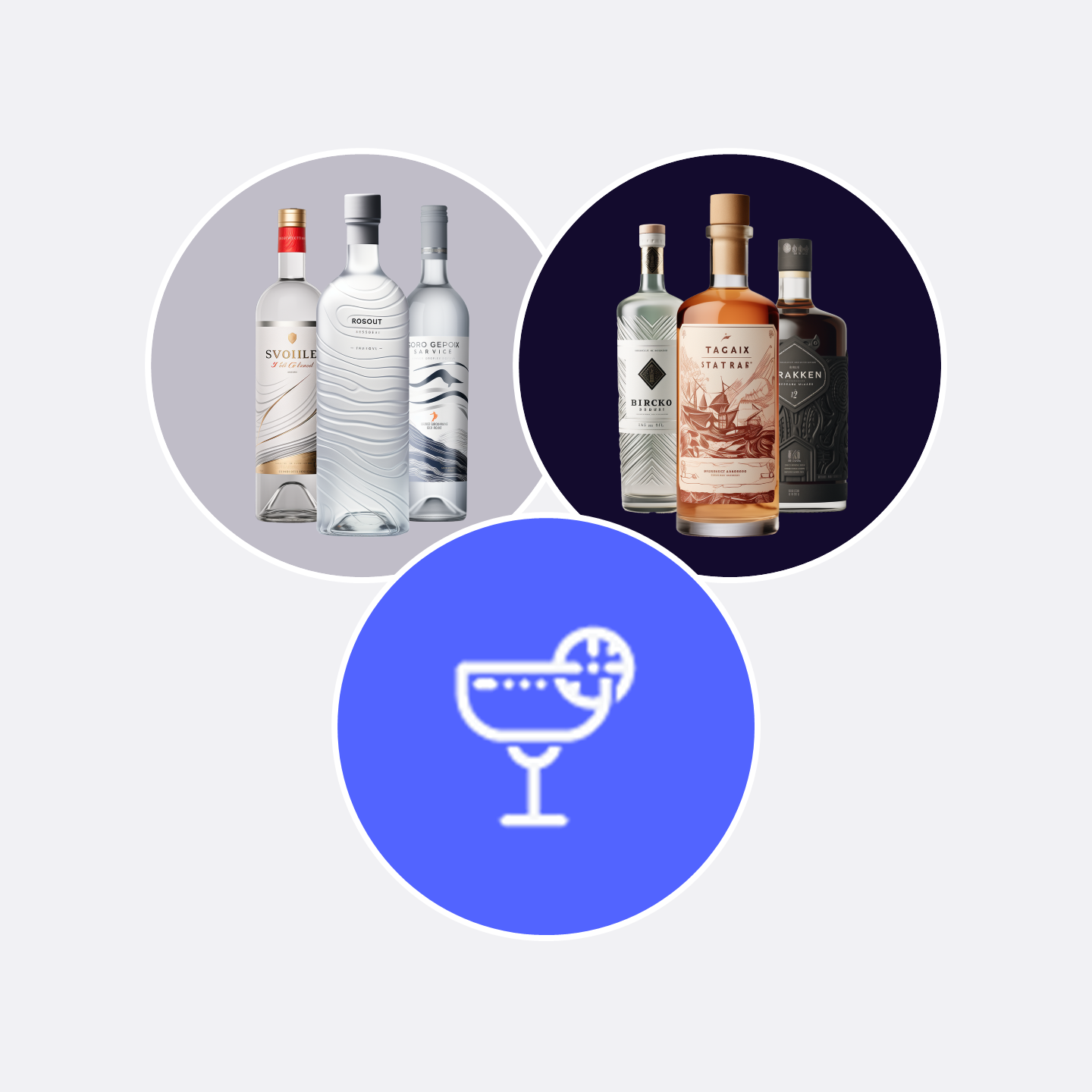 Margaritas, Vodka and Rum