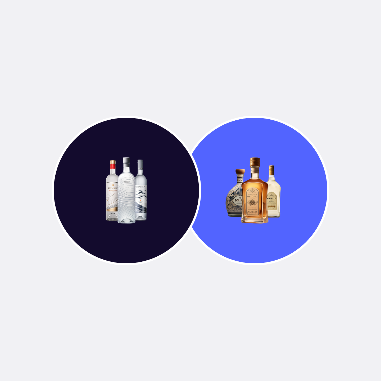 Vodka and Tequila