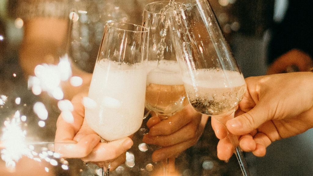 Champagne On-Premise insights highlighting brunch, nightlife, mimosas, and premium tier performance.