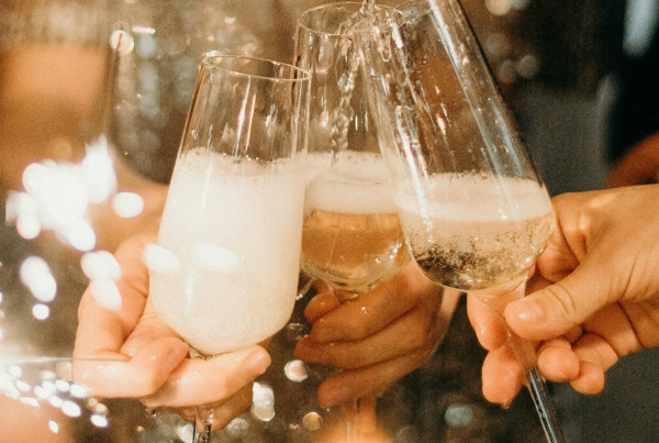 Champagne On-Premise insights highlighting brunch, nightlife, mimosas, and premium tier performance.