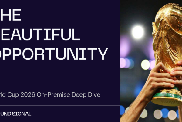 World Cup 2026 On-Premise Playbook