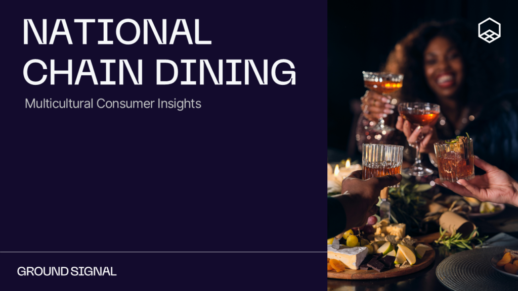 Multicultural National Chain Dining