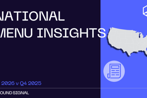 Q1 26 Independent On-Premise Menu Analytics
