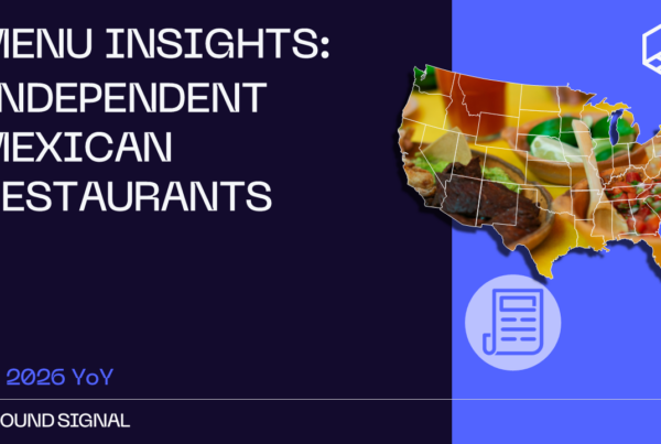 Independent Mexican Restaurant Menu Q1 2026