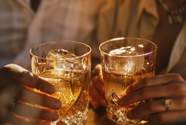 Scotch on the rocks