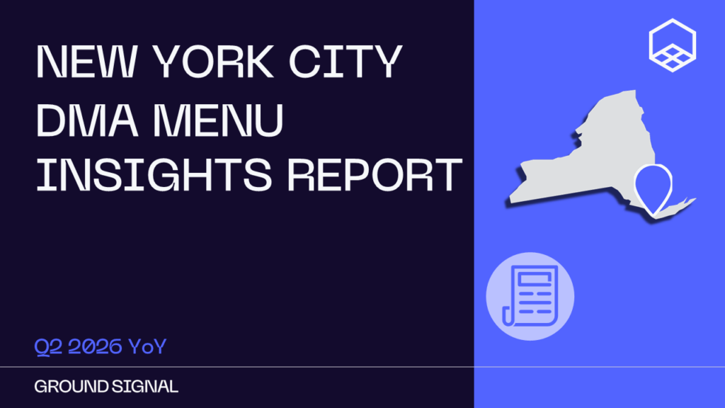 NYC Menu Insights Q2 2026
